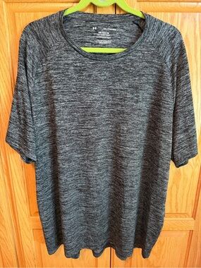 Men’s Under Armour Tech Tee - Gray Heather - XXL